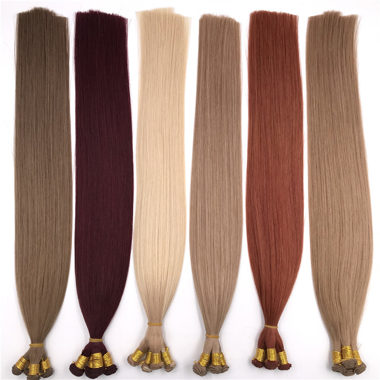 Wholesale human hand tied wefts and hot sale X354